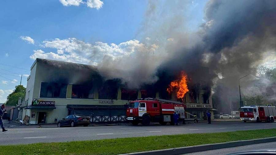 Возбуждено уголовное дело после пожара в ТЦ в подмосковном Королеве